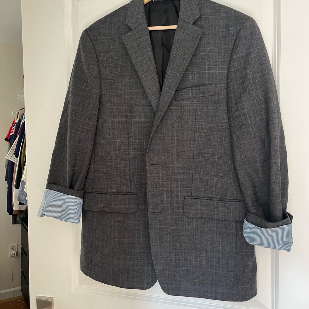 Oversized Gray Blazer